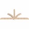 Ekena Millwork Redmond Smooth Timber Gable Bracket, Douglas Fir, 108"W x 54"H x 3 1/2"D x 5 1/2"F, 12/12 Pitch GBW108X54X0406RED00SDF - alternate 4